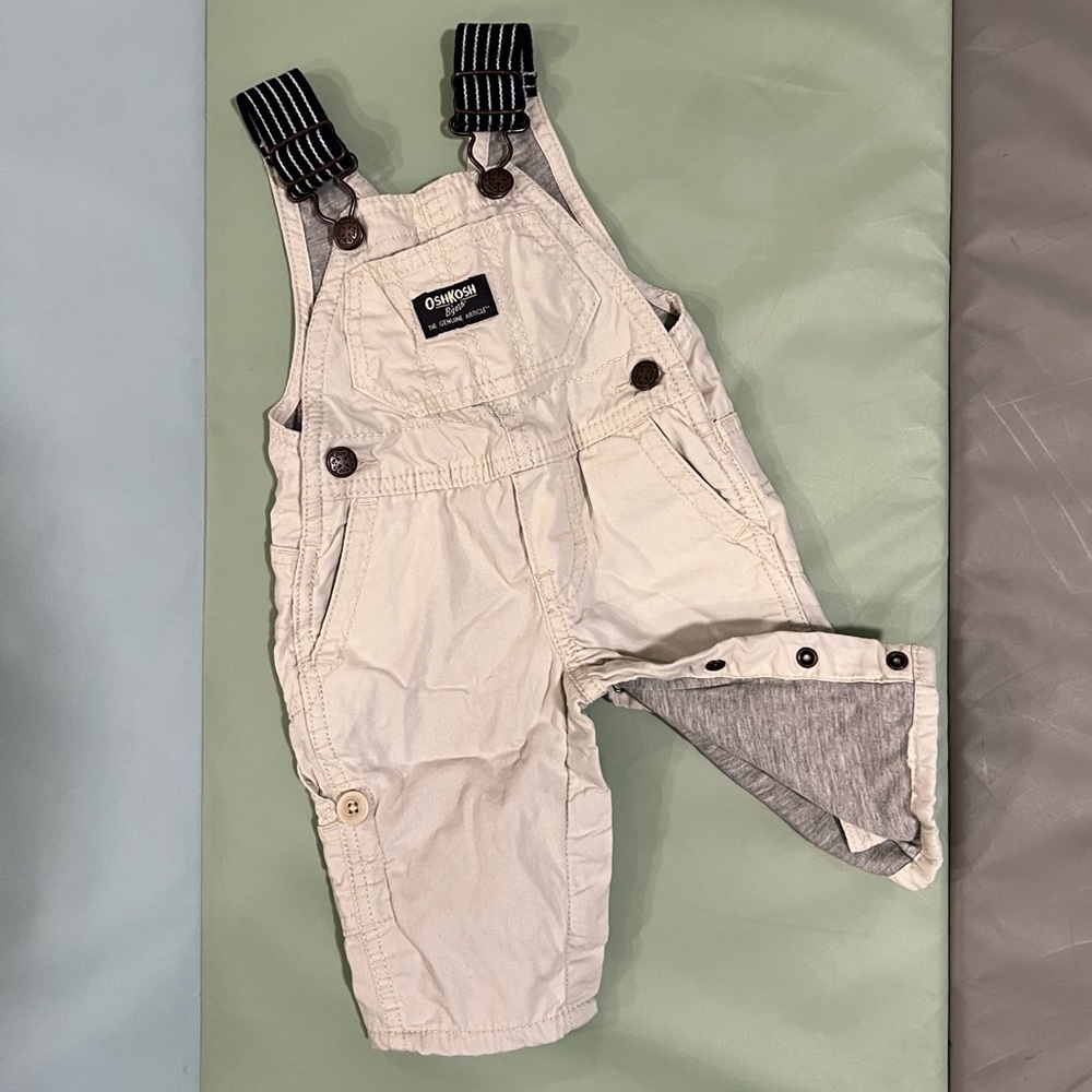 OshKosh 3M Cream Overalls